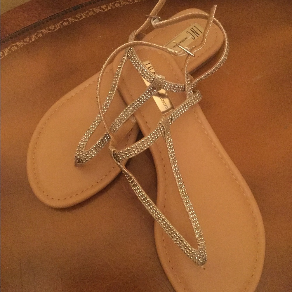 DONATED Rhinestone Sandals